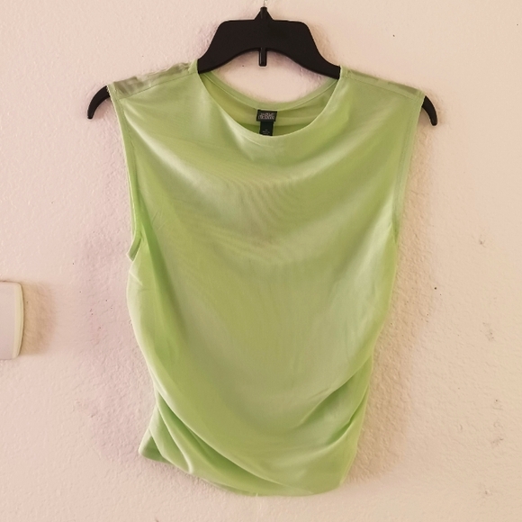 wild fable Tops - Women's‎ Boat Neck Mesh Top